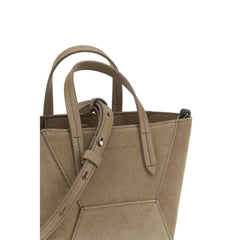 Brunello Cucinelli Suede Shoulder Bag -   -  Brunello Cucinelli.