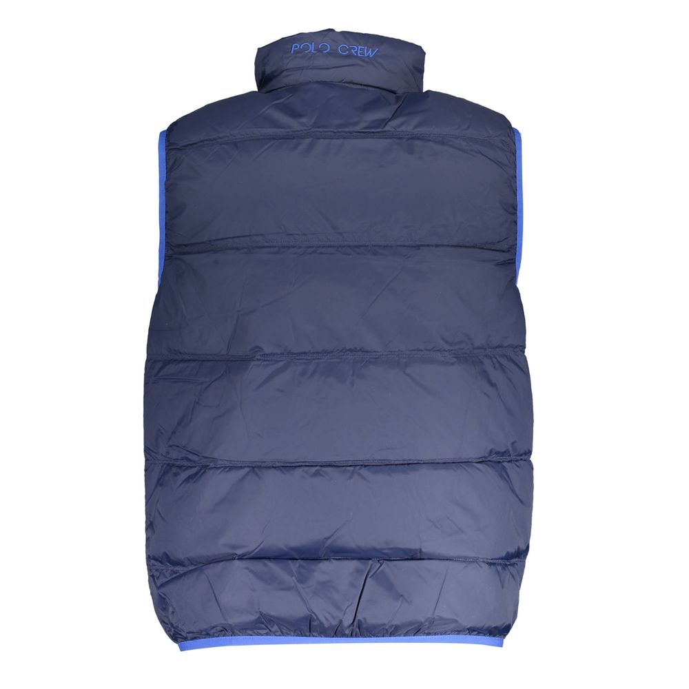 La Martina Blue Polyamide Men Jacket -   -  La Martina.