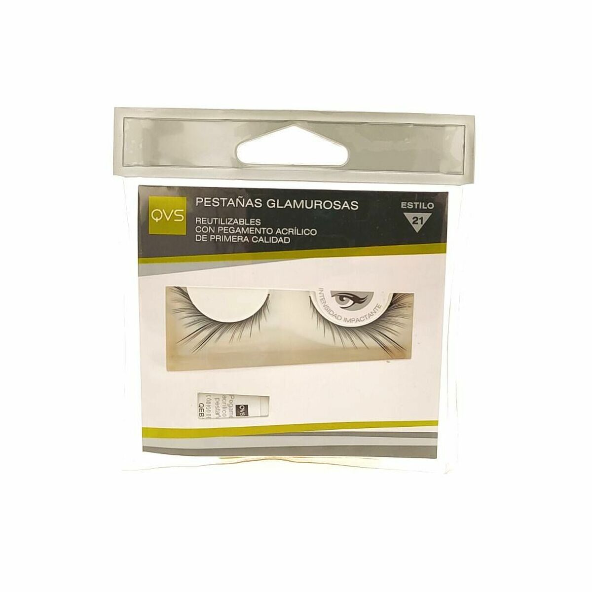 False Eyelashes QVS Glamour Estilo21 1 L -  Beauty, Utensils and accessories -  QVS.