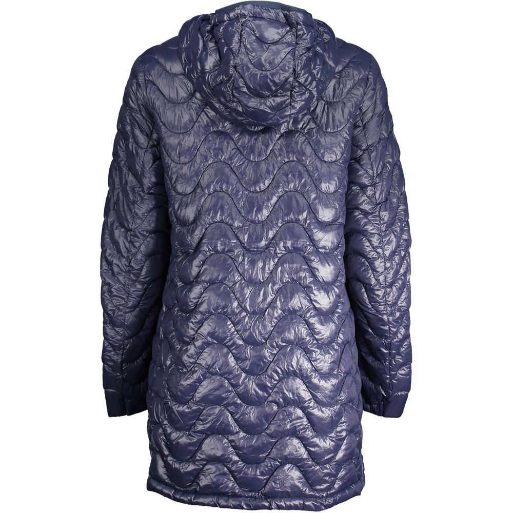 K-WAY Blue Polyamide Jackets & Coat -   -  K-WAY.