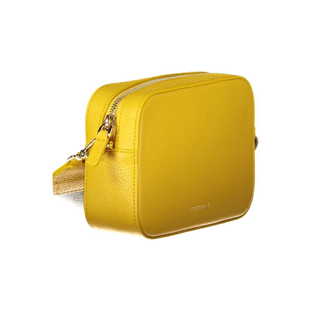 Coccinelle Yellow Leather Women Handbag -   -  Coccinelle.