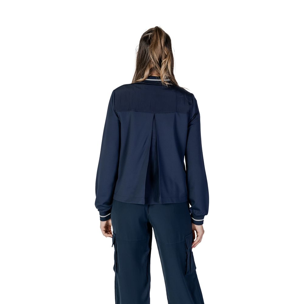 Liu Jo Blue Viscose Sweatshirt -   -  Liu Jo.