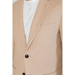 Liu Jo Beige Cotton Blazer -   -  Liu Jo.
