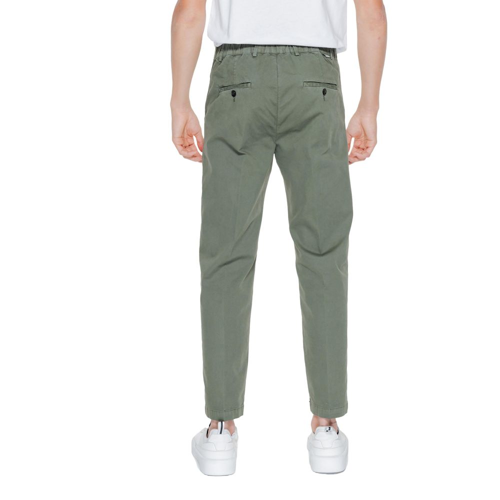 Liu Jo Green Cotton Pant -   -  Liu Jo.