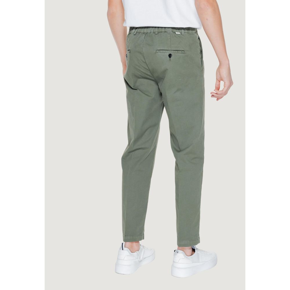 Liu Jo Green Cotton Pant -   -  Liu Jo.