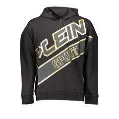 Plein Sport Black Cotton Men Sweater -   -  Plein Sport.