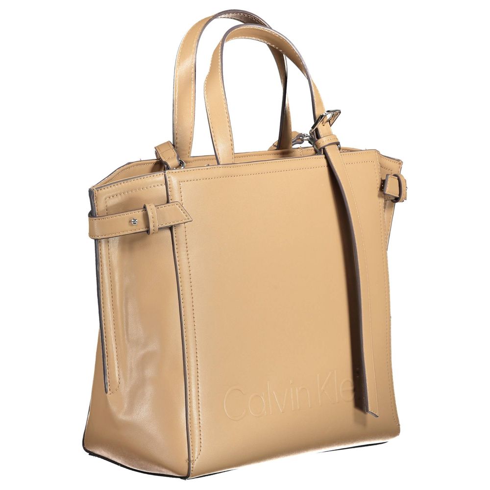 Calvin Klein Brown Polyester Women Handbag -   -  Calvin Klein.