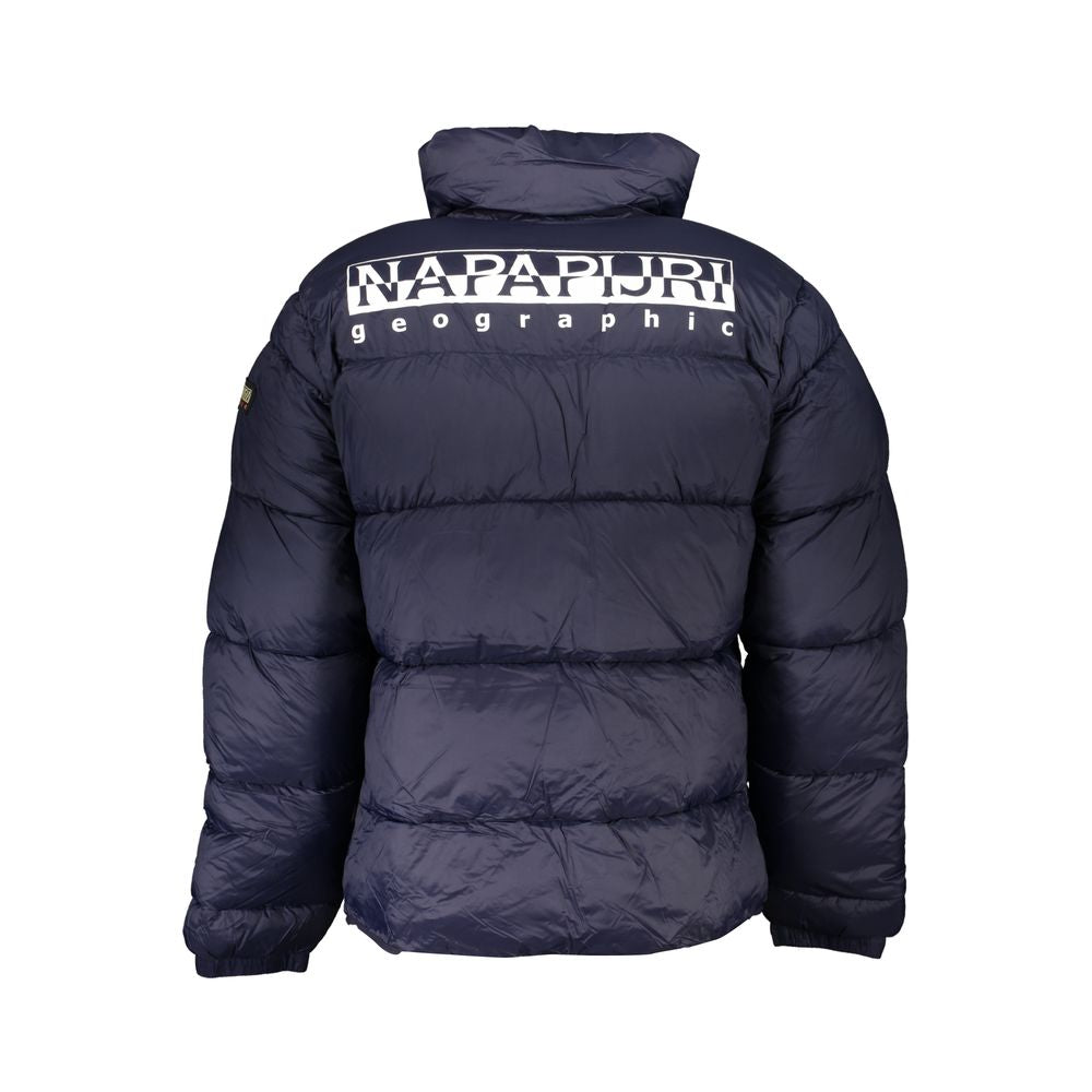 Napapijri Blue Polyamide Men's Jacket -   -  Napapijri.