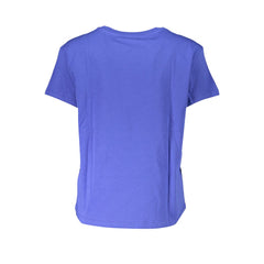 Patrizia Pepe Chic Crew Neck Logo Tee in Organic Cotton -   -  Patrizia Pepe.