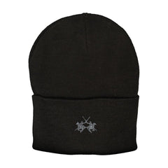 La Martina Black Polyester Hats & Cap -   -  La Martina.