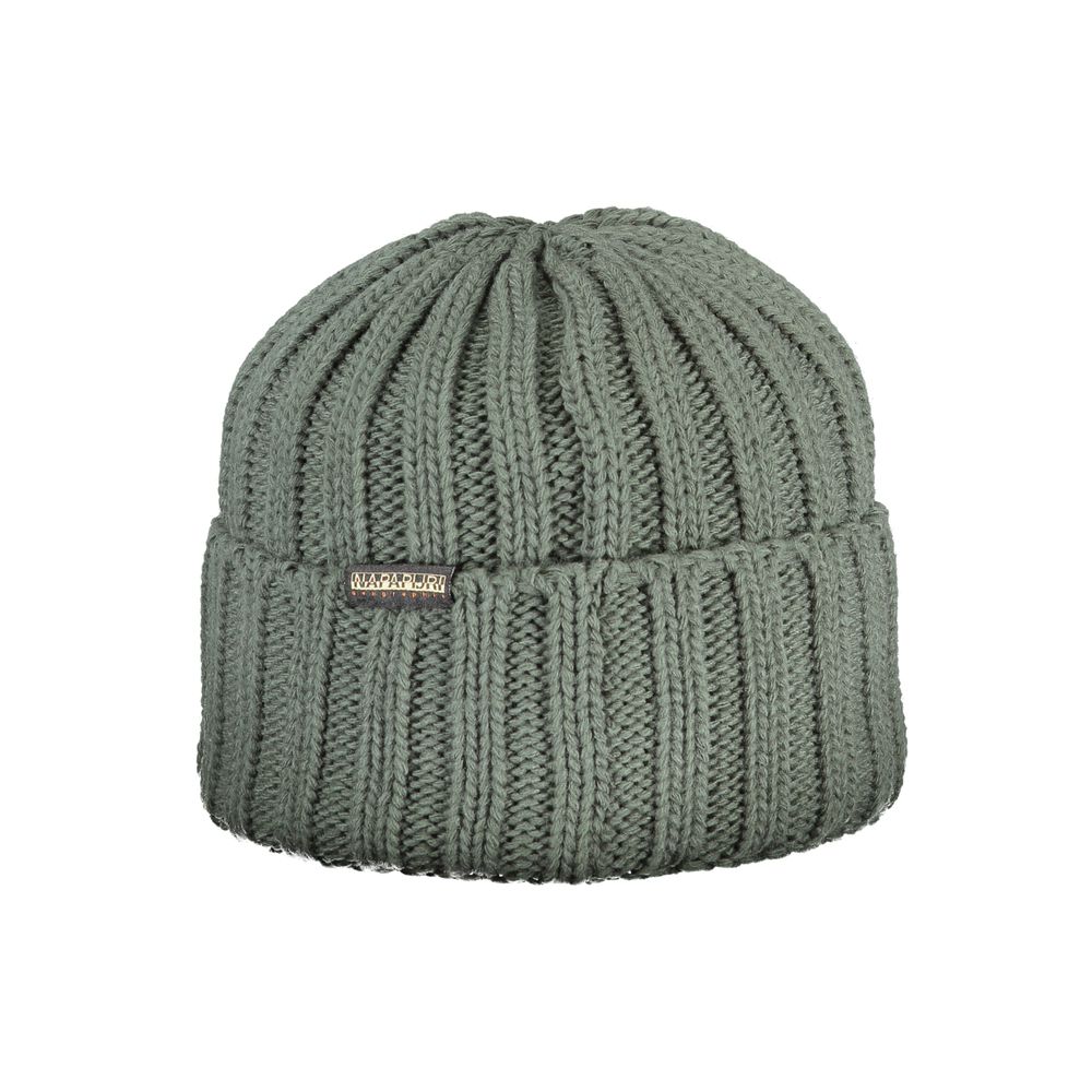 Napapijri Green Marabou Men Cap -   -  Napapijri.