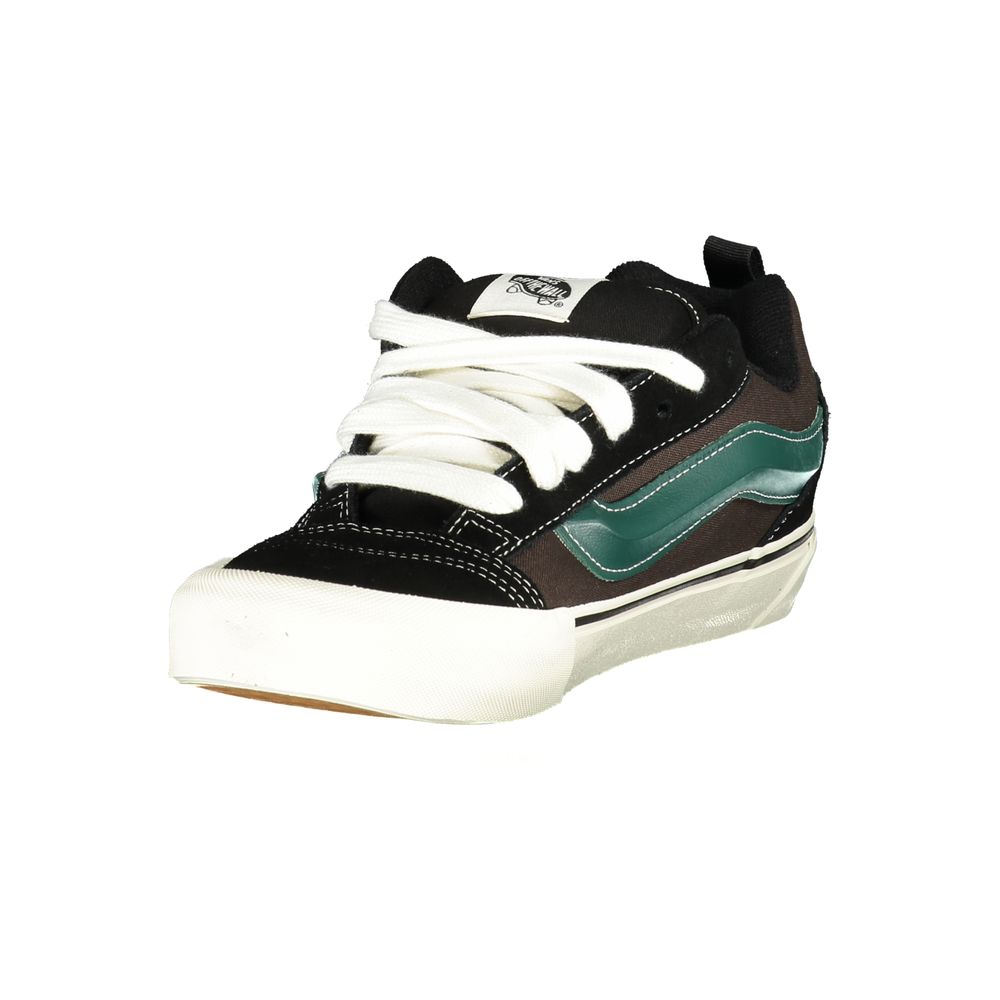 Vans Black Leather Men Sneaker -   -  Vans.