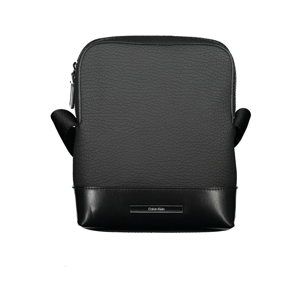 Calvin Klein Sleek Black Shoulder Bag with Contrasting Details -  Shoulder Bag for Men -  Calvin Klein.