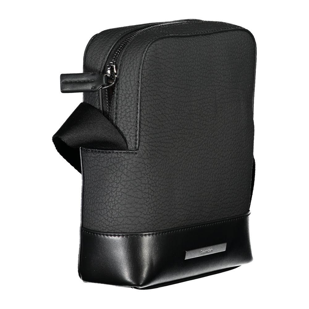 Calvin Klein Sleek Black Shoulder Bag with Contrasting Details -  Shoulder Bag for Men -  Calvin Klein.