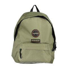 Napapijri Eco-Conscious Green Backpack with Sleek Design -   -  Napapijri.