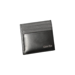 Calvin Klein Black Leather Wallet -  Wallets for Men -  Calvin Klein.