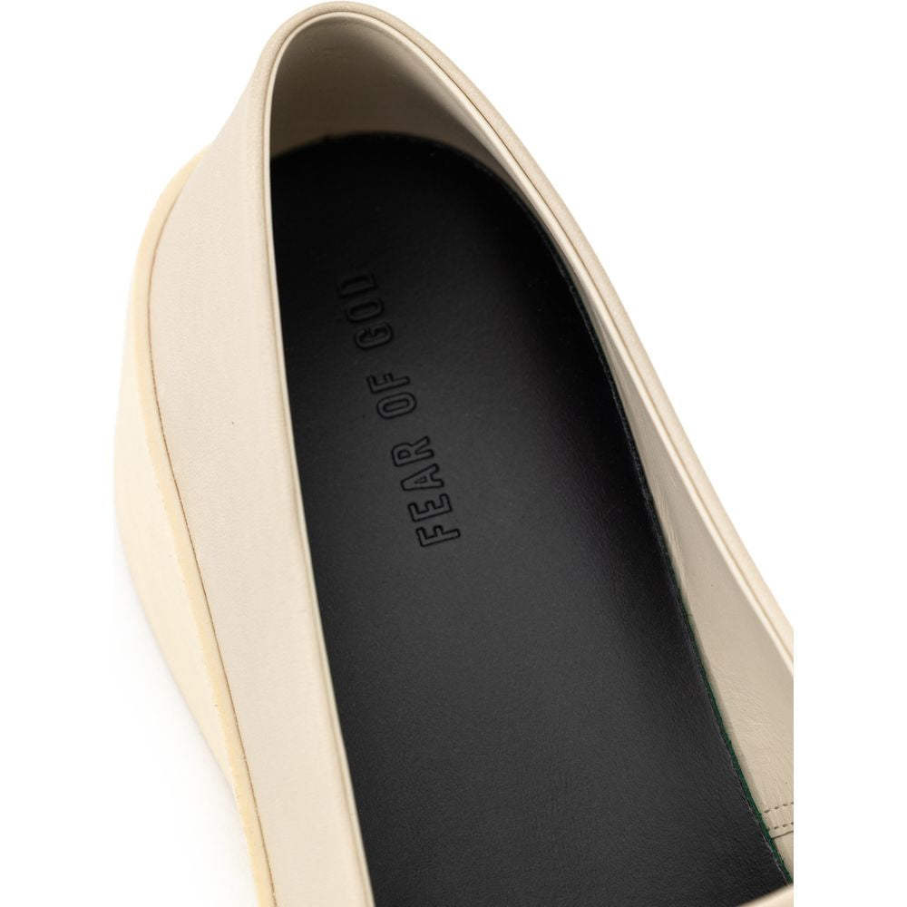 Fear Of God Gray Leather Slip-On Loafer -   -  Fear Of God.