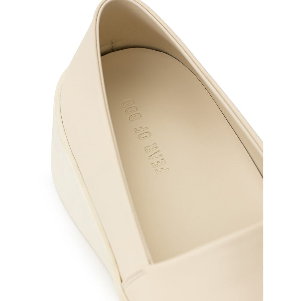 Fear Of God Beige Leather Slip-On Loafer -   -  Fear Of God.