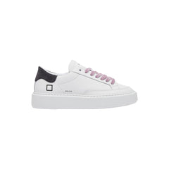 D.A.T.E Beige Leather Sneaker -   -  D.A.T.E.