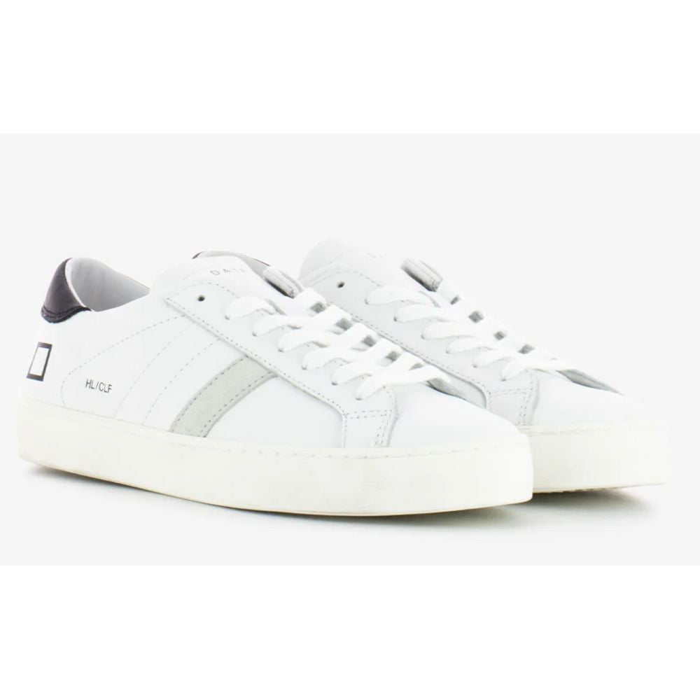 D.A.T.E White Leather Sneaker -   -  D.A.T.E.