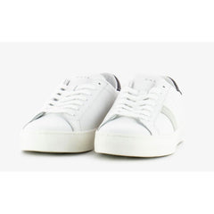 D.A.T.E White Leather Sneaker -   -  D.A.T.E.