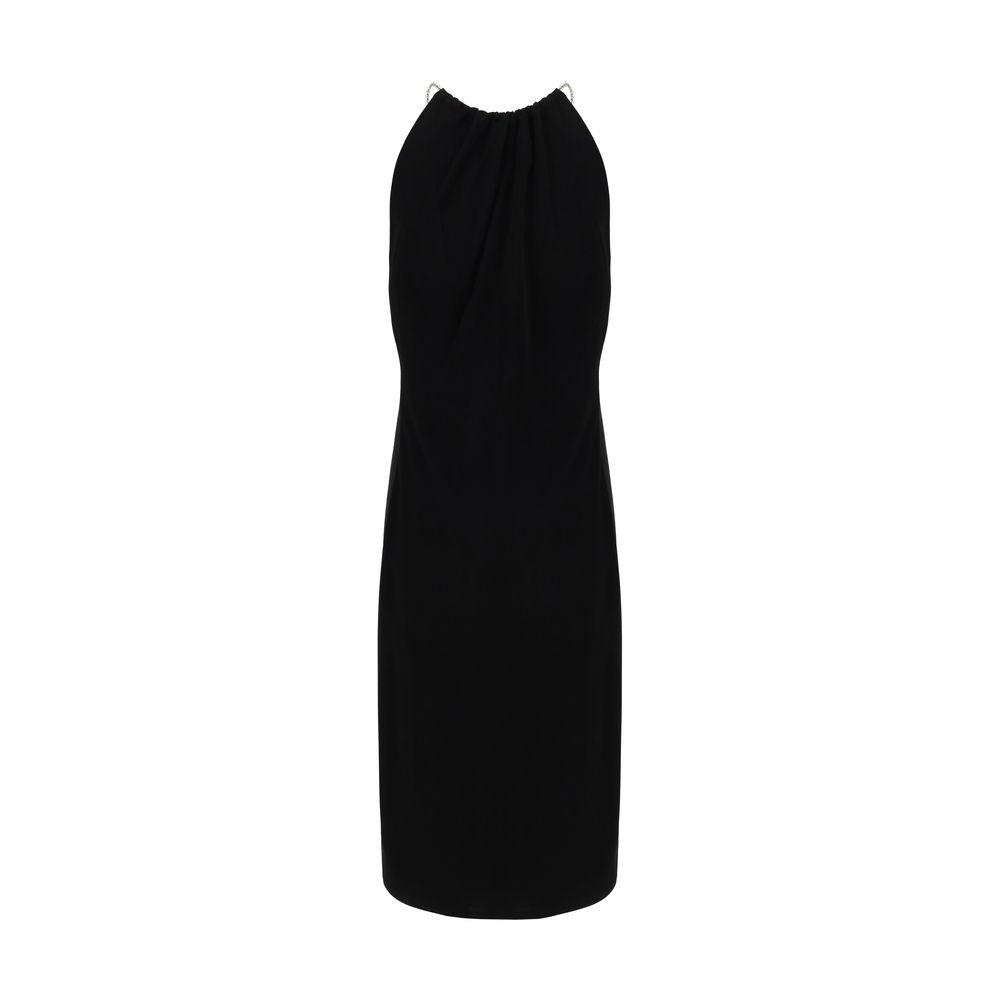 Givenchy Midi Dress with halter neckline -   -  Givenchy.