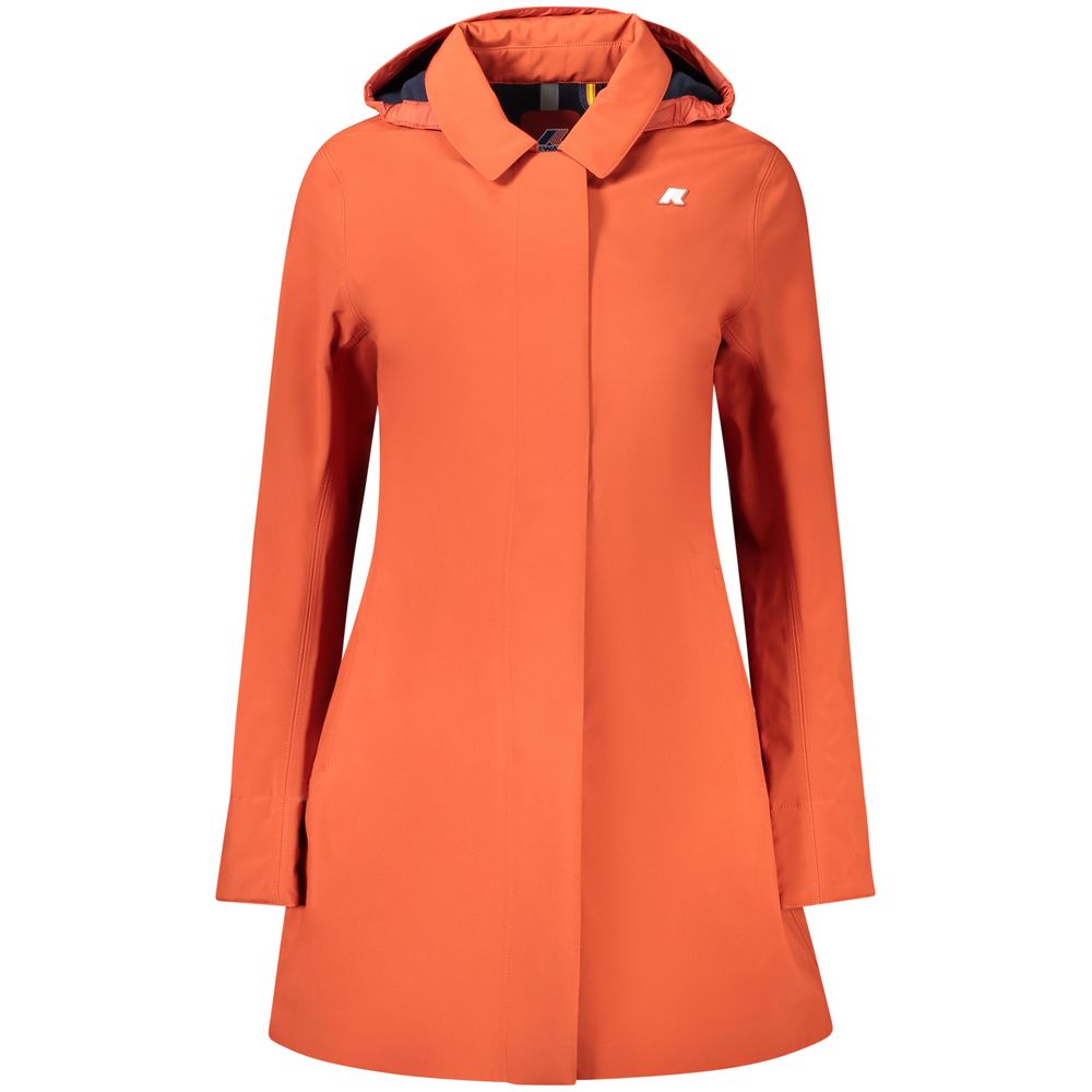 K-WAY Red Polyester Women Coat -   -  K-WAY.