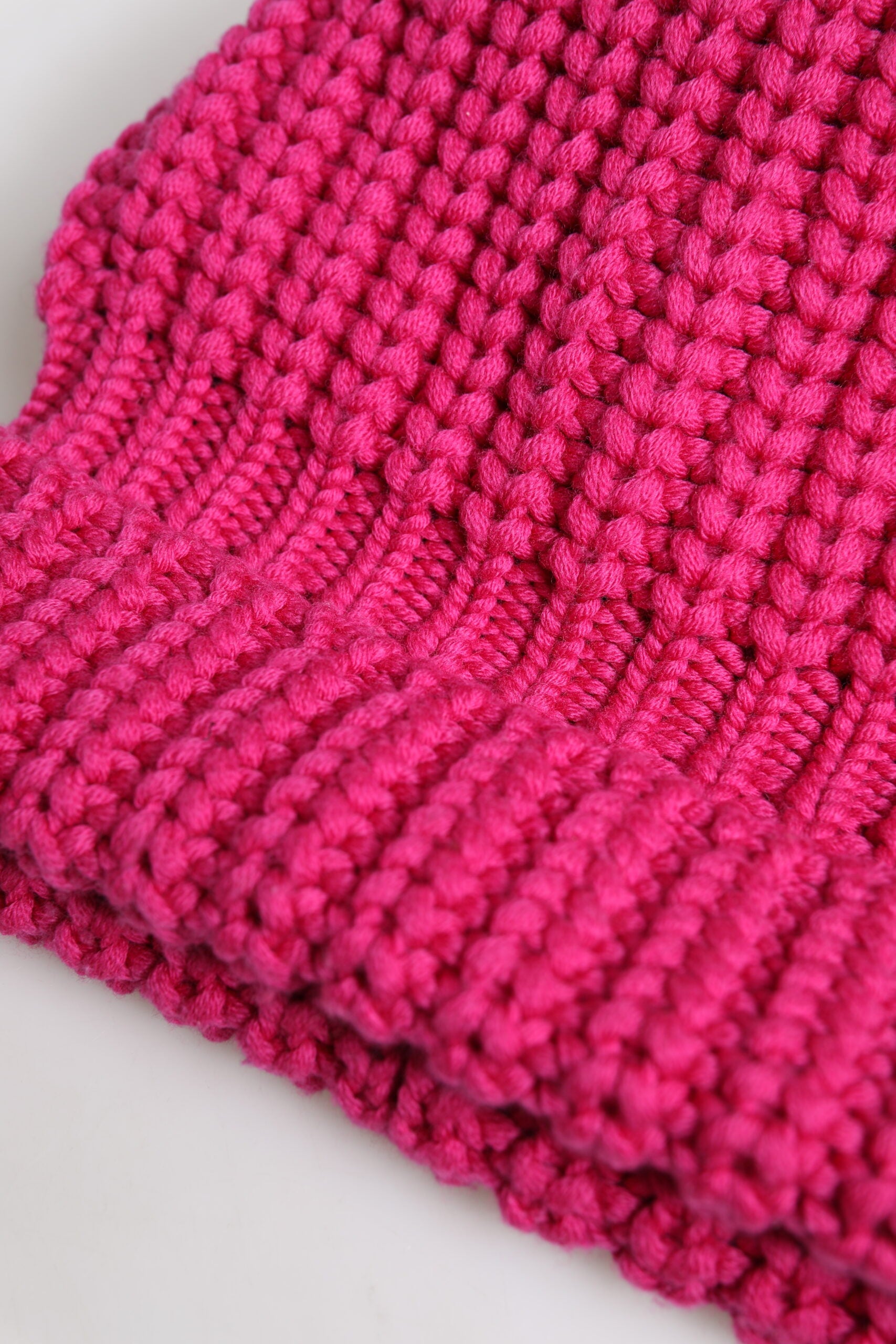 Dolce & Gabbana Pink Solid Wool Knitted Winter Beanie Hat -   -  Dolce & Gabbana.