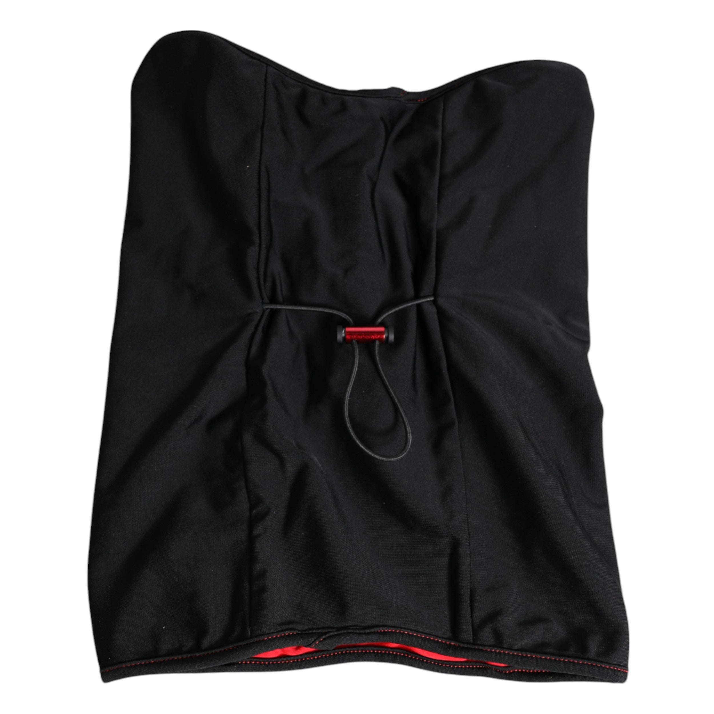 Dolce & Gabbana Black Nylon Knitted Neck Warmer Balaclava Scarf -   -  Dolce & Gabbana.