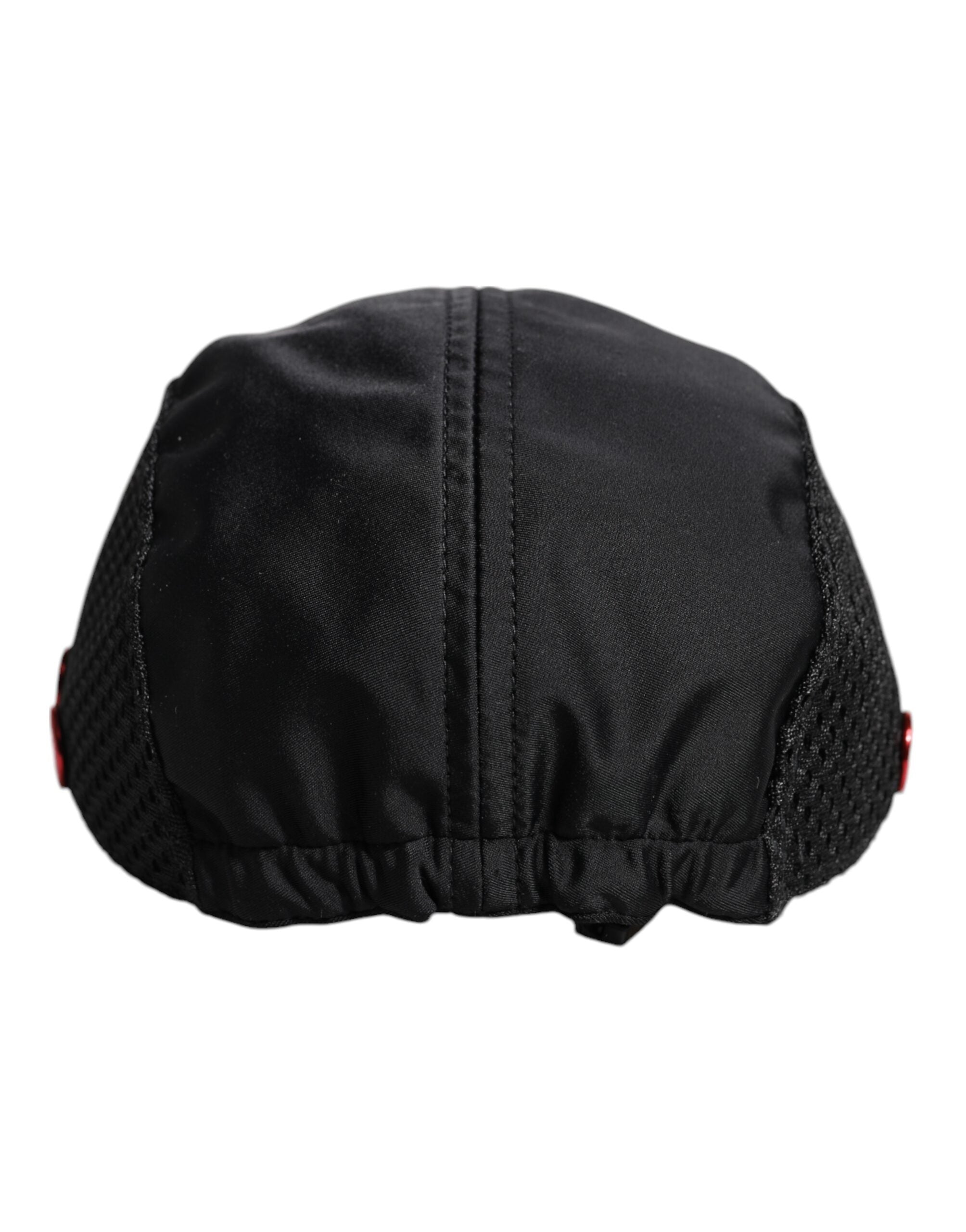 Dolce & Gabbana Black Nylon Logo 6 Panels Baseball Cap -   -  Dolce & Gabbana.
