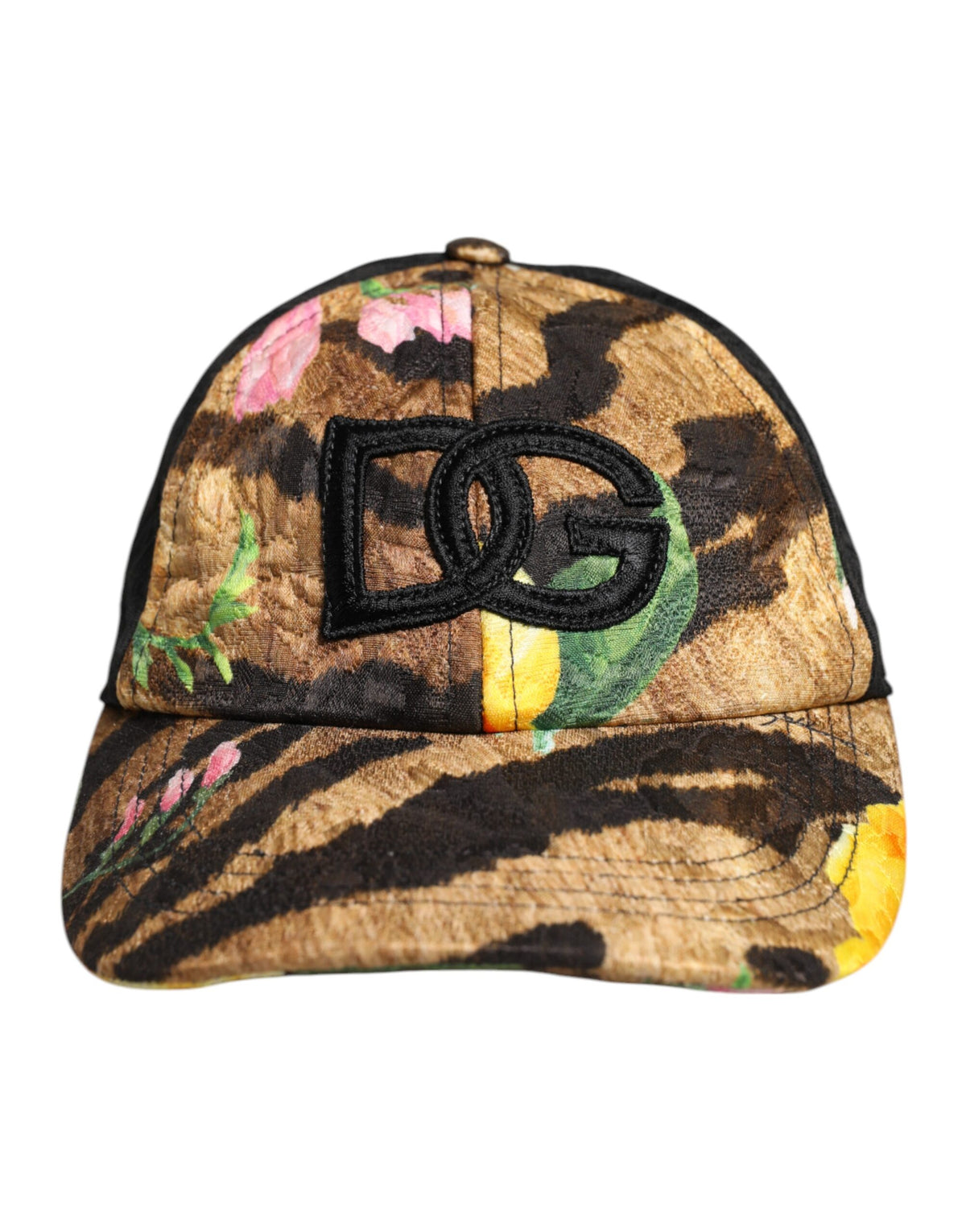 Dolce & Gabbana Multicolor DG Logo Patch 6 Panels Baseball Cap -   -  Dolce & Gabbana.