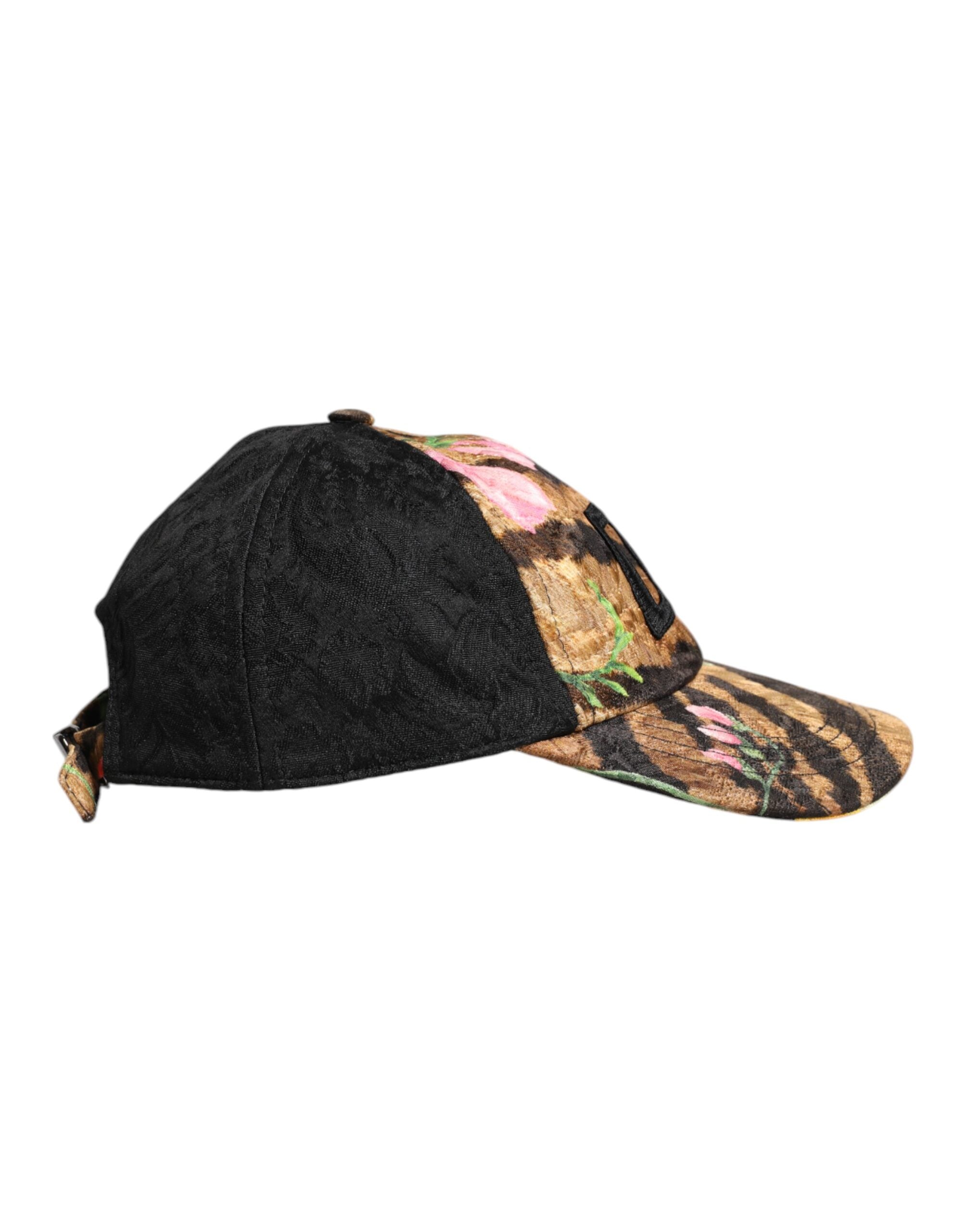Dolce & Gabbana Multicolor DG Logo Patch 6 Panels Baseball Cap -   -  Dolce & Gabbana.