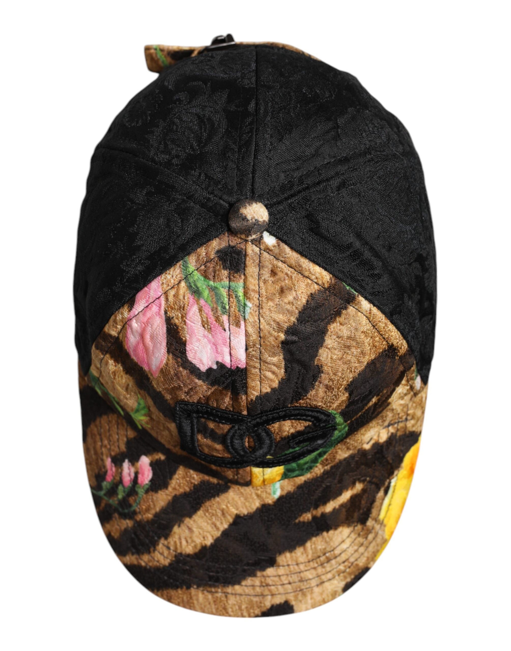 Dolce & Gabbana Multicolor DG Logo Patch 6 Panels Baseball Cap -   -  Dolce & Gabbana.