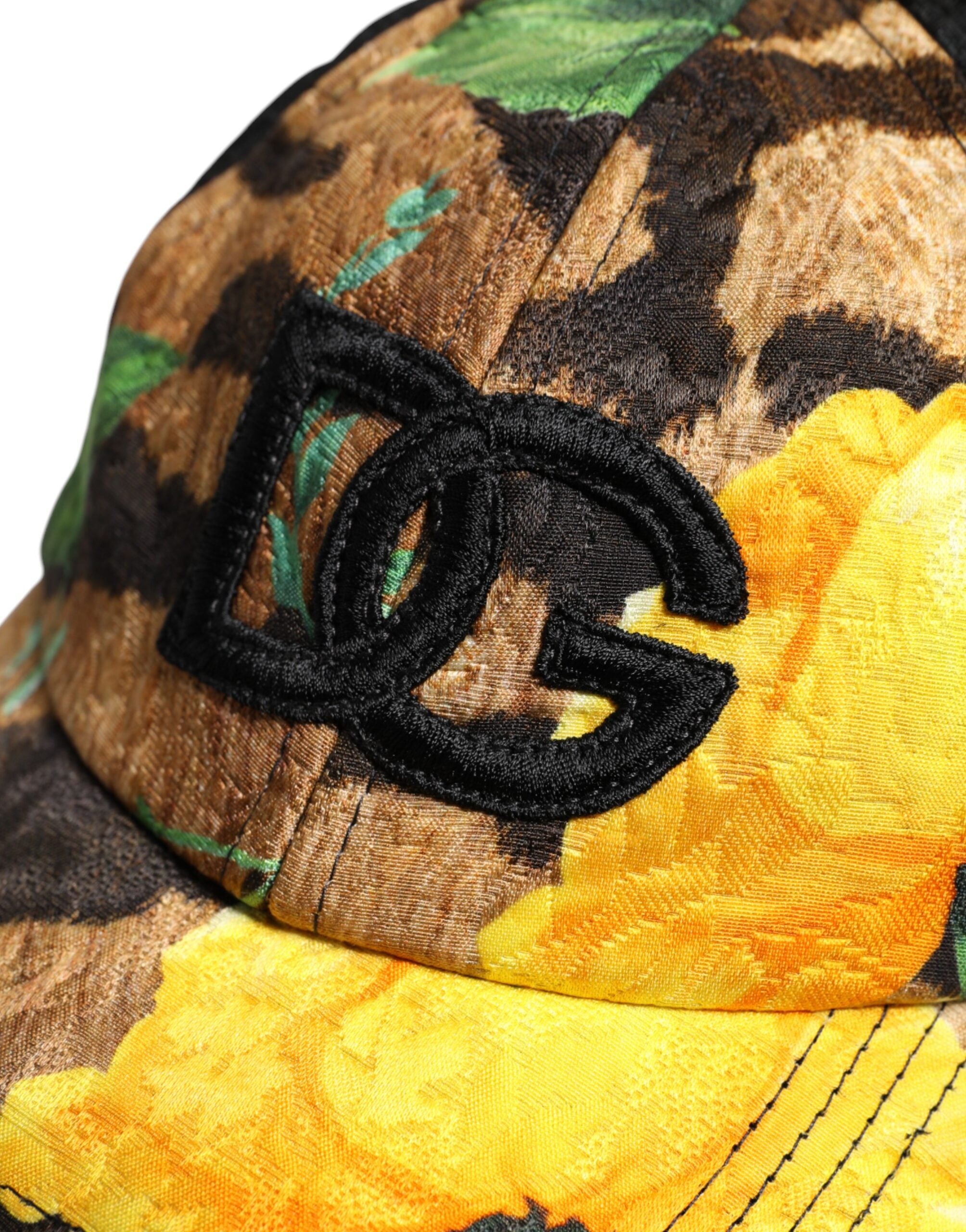Dolce & Gabbana Multicolor DG Logo Patch 6 Panels Baseball Cap -   -  Dolce & Gabbana.