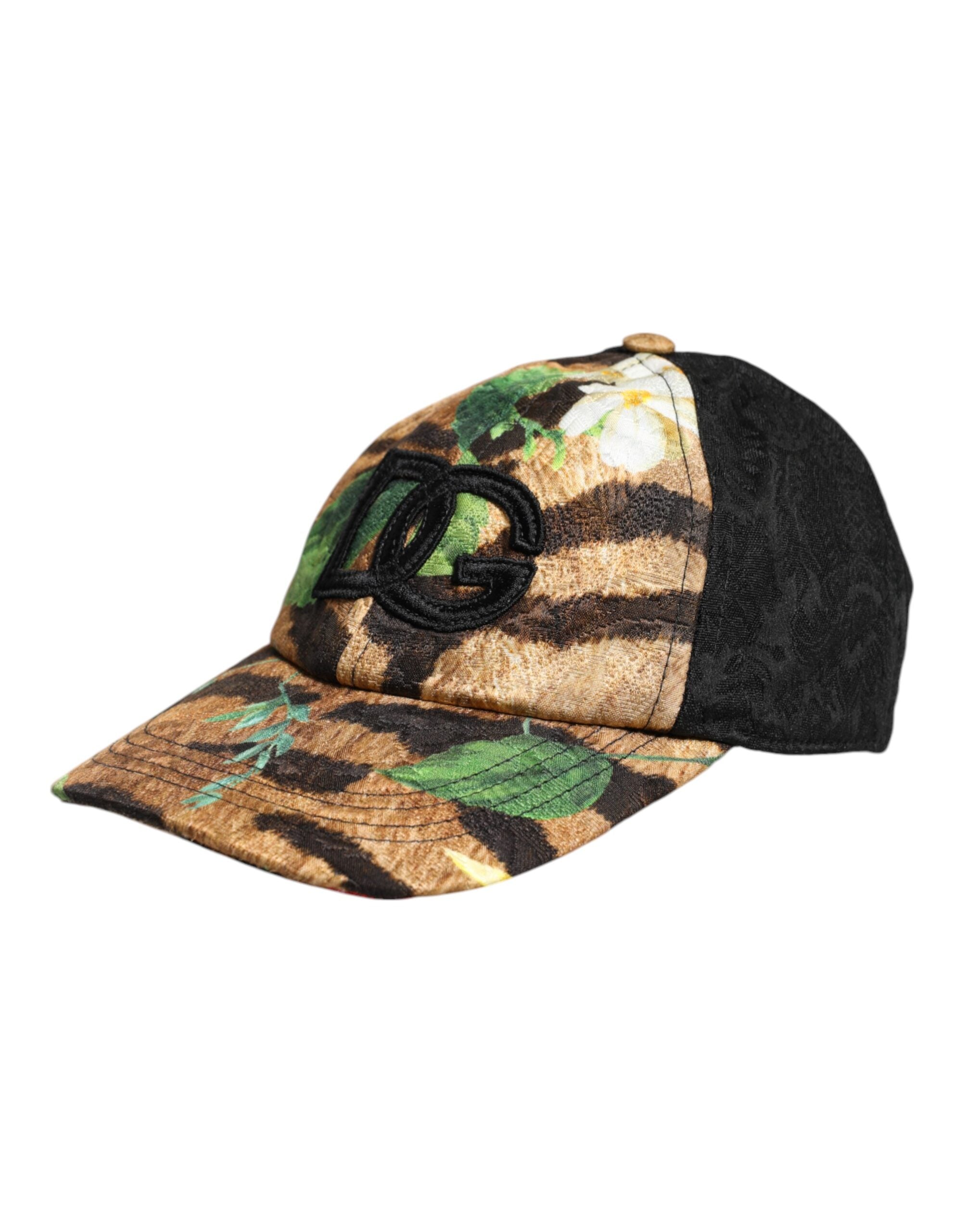 Dolce & Gabbana Multicolor DG Logo Patch 6 Panels Baseball Cap -   -  Dolce & Gabbana.