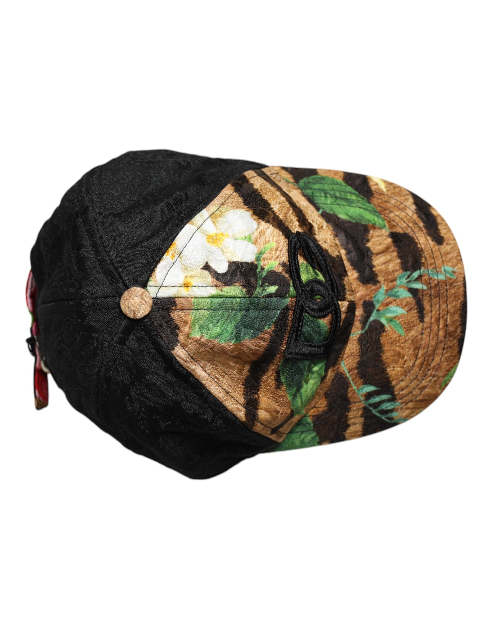 Dolce & Gabbana Multicolor DG Logo Patch 6 Panels Baseball Cap -   -  Dolce & Gabbana.