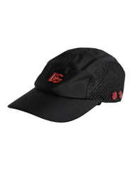 Dolce & Gabbana Black Nylon DG Logo 6 Panels Baseball Cap -   -  Dolce & Gabbana.