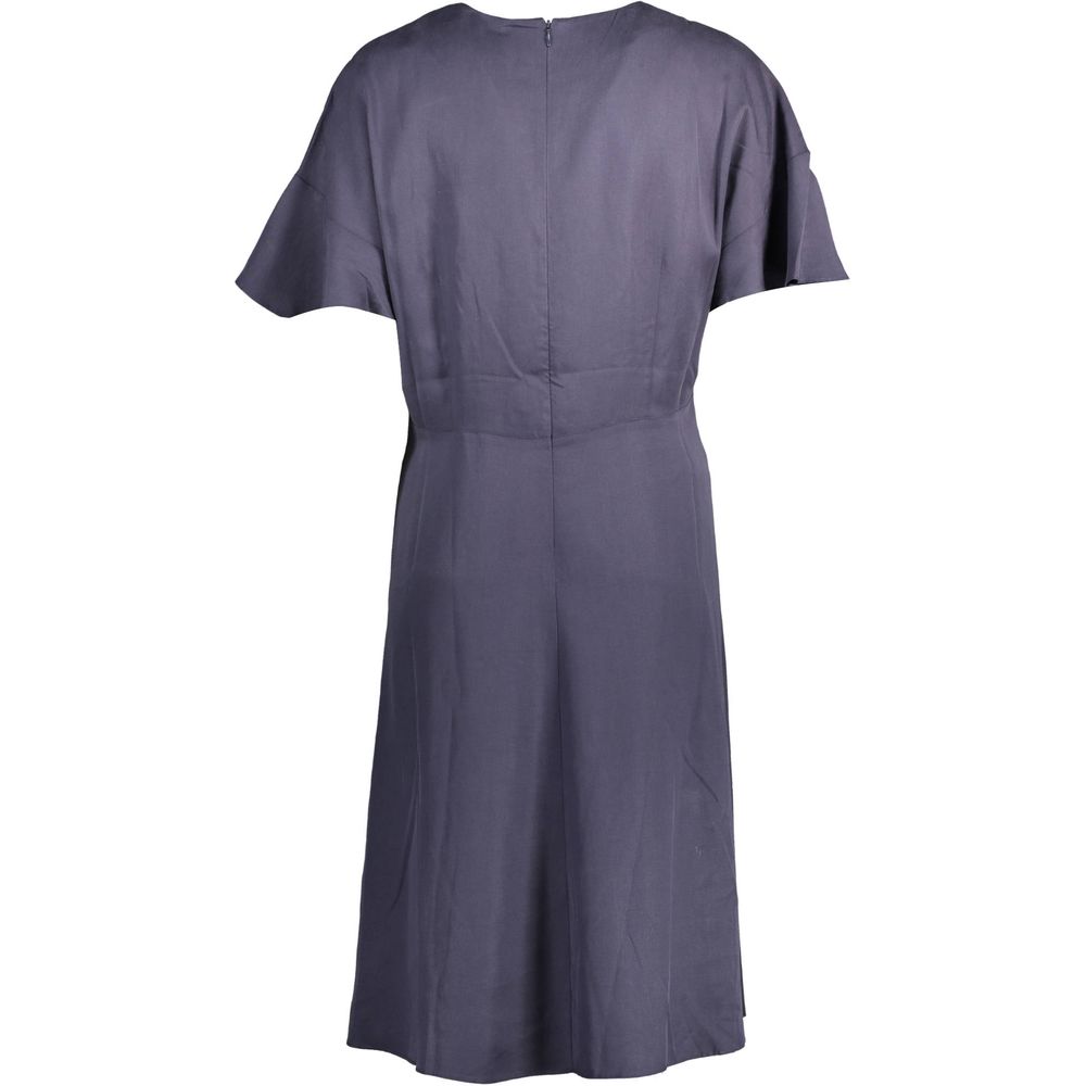 Gant Blue Lyocell Women Dress -   -  Gant.