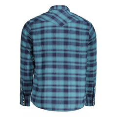 Wrangler Blue Cotton Shirt -   -  Wrangler.
