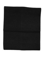 Dolce & Gabbana Black Cashmere Knitted Neck Warmer Foulard Scarf -   -  Dolce & Gabbana.