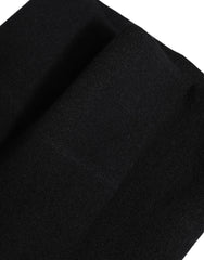 Dolce & Gabbana Black Cashmere Knitted Neck Warmer Foulard Scarf -   -  Dolce & Gabbana.