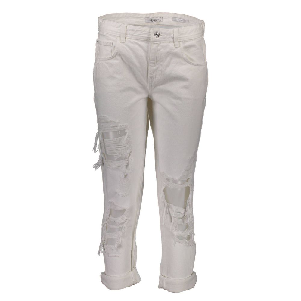 Guess Jeans White Cotton Women Jeans -   -  Guess Jeans.