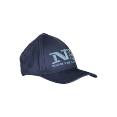 North Sails Blue Cotton Men Cap -   -  North Sails.