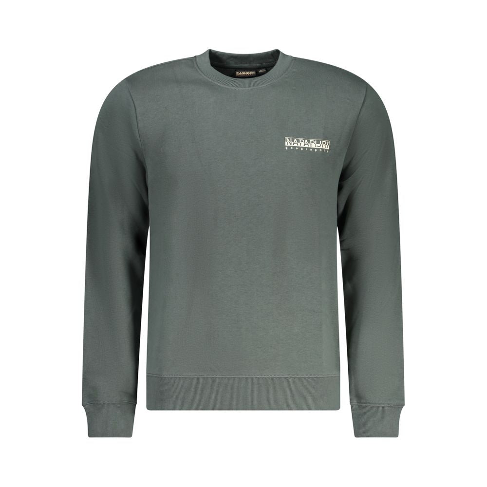 Napapijri Green Cotton Sweater -   -  Napapijri.