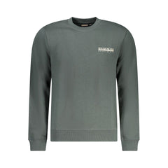 Napapijri Green Cotton Sweater -   -  Napapijri.