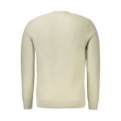 Hugo Boss Beige Cotton Men Sweater -   -  Hugo Boss.