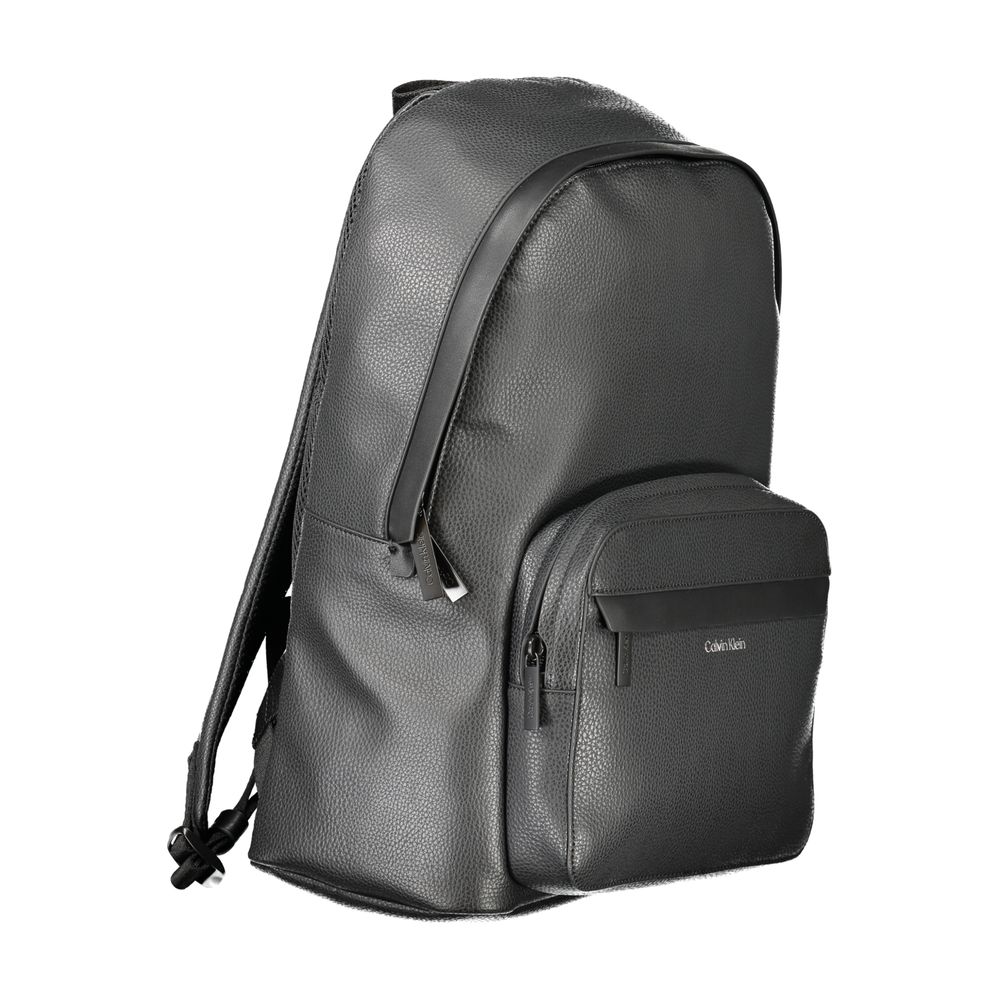 Calvin Klein Black Polyester Men Backpack -   -  Calvin Klein.