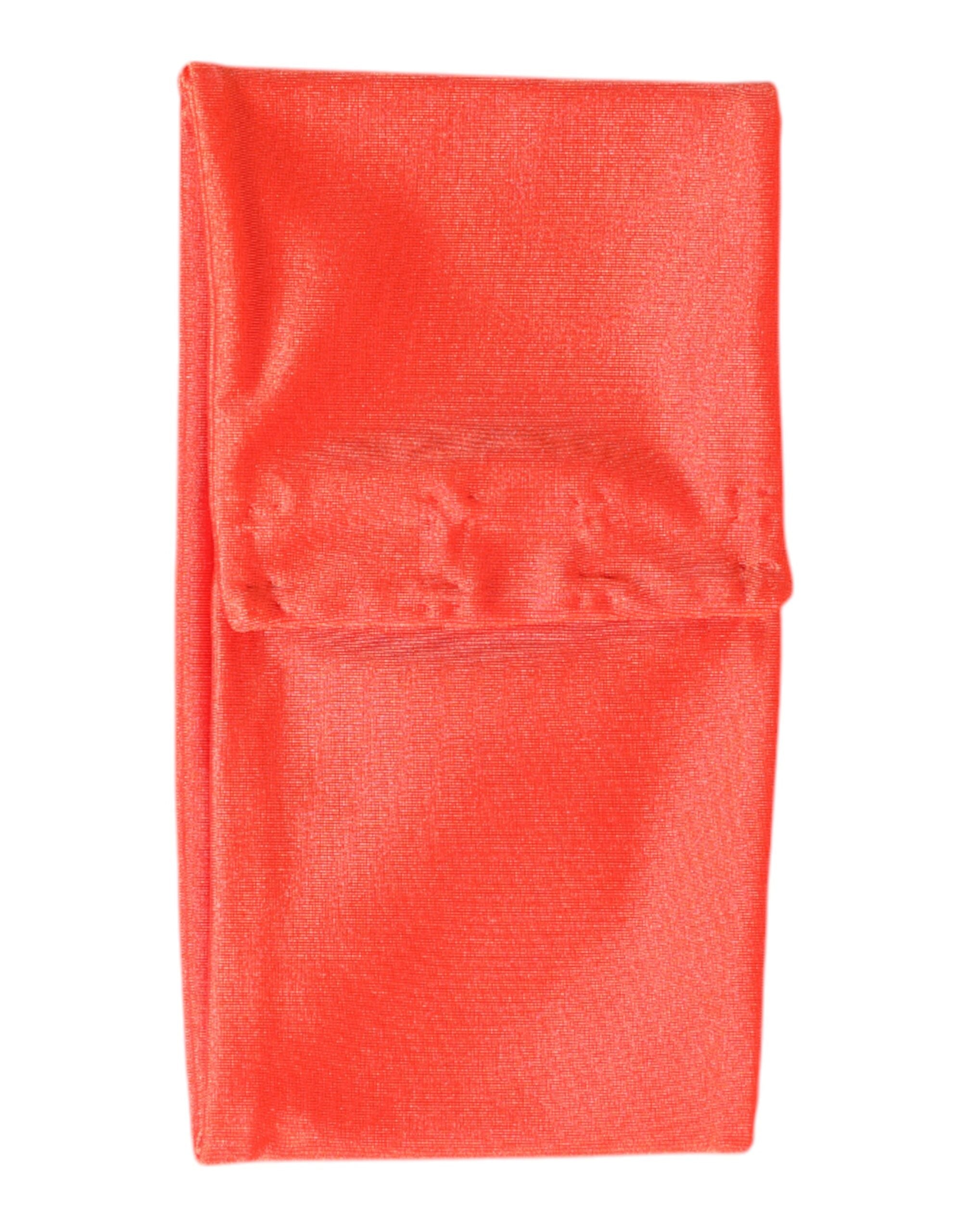 Dolce & Gabbana Orange Nylon Stretch Women Neck Warmer Scarf -   -  Dolce & Gabbana.