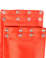 Dolce & Gabbana Orange Nylon Stretch Women Neck Warmer Scarf -   -  Dolce & Gabbana.