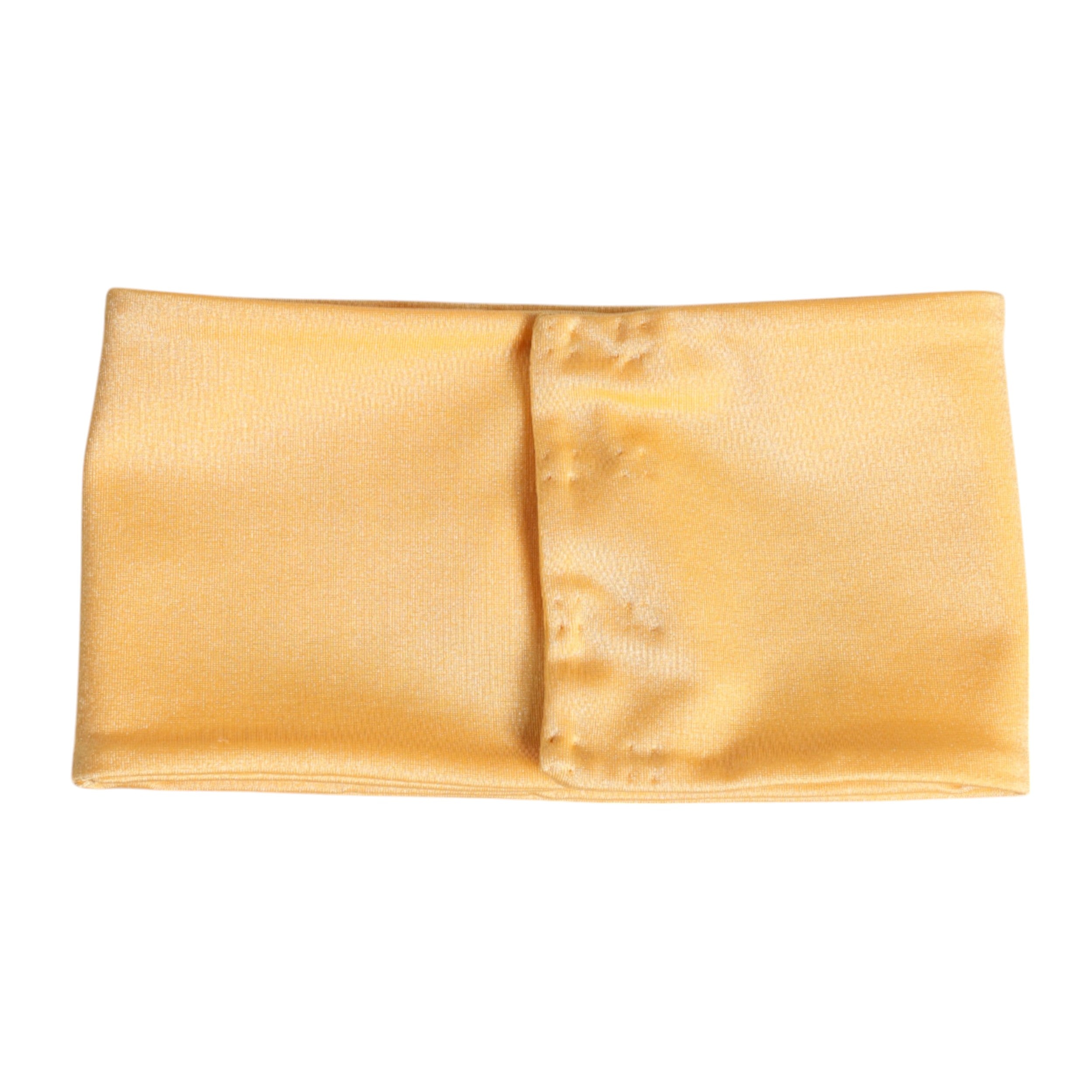 Dolce & Gabbana Yellow Nylon Stretch Women Neck Warmer Scarf -   -  Dolce & Gabbana.